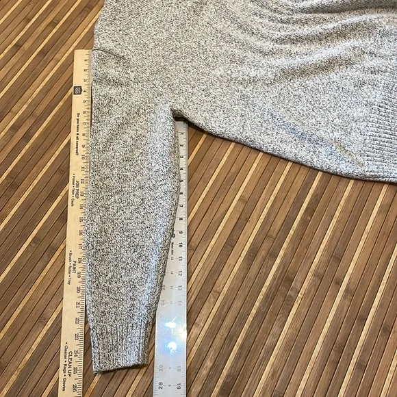 Chaps Thick Knit Cotton Quarter Zip Sweater - Picture 8 of 9